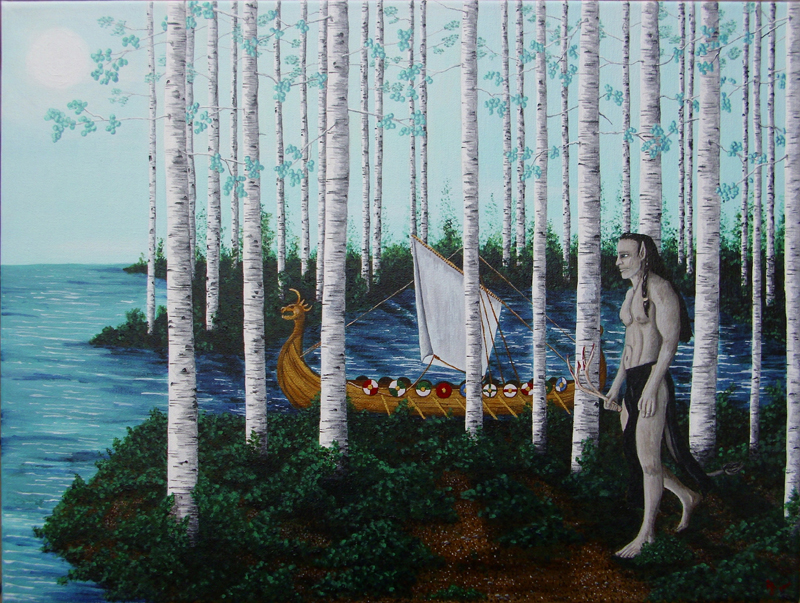 Freyr painting 02