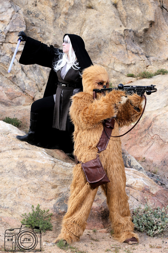 Spooky Jedi and Wookiee 1000h