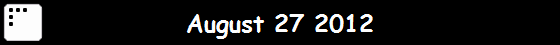 August 27 2012