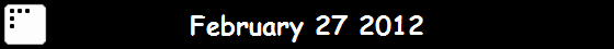February 27 2012